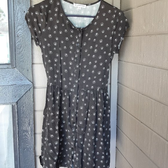 Rock by Junk Food Lightning Bolt Dress Size XS - Picture 1 of 3